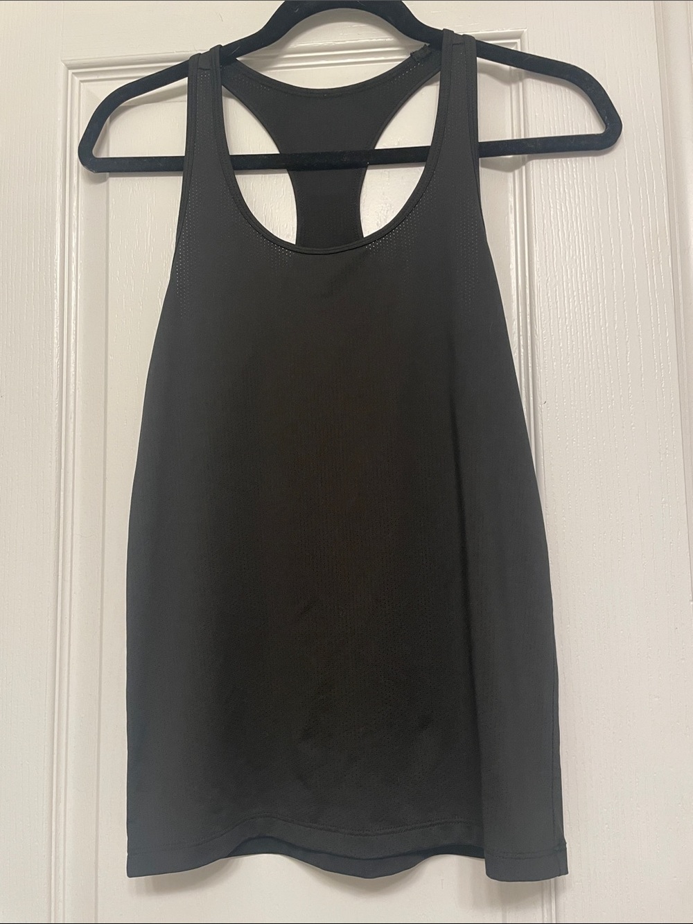 lululemon athletica Black Racerback Tank Top